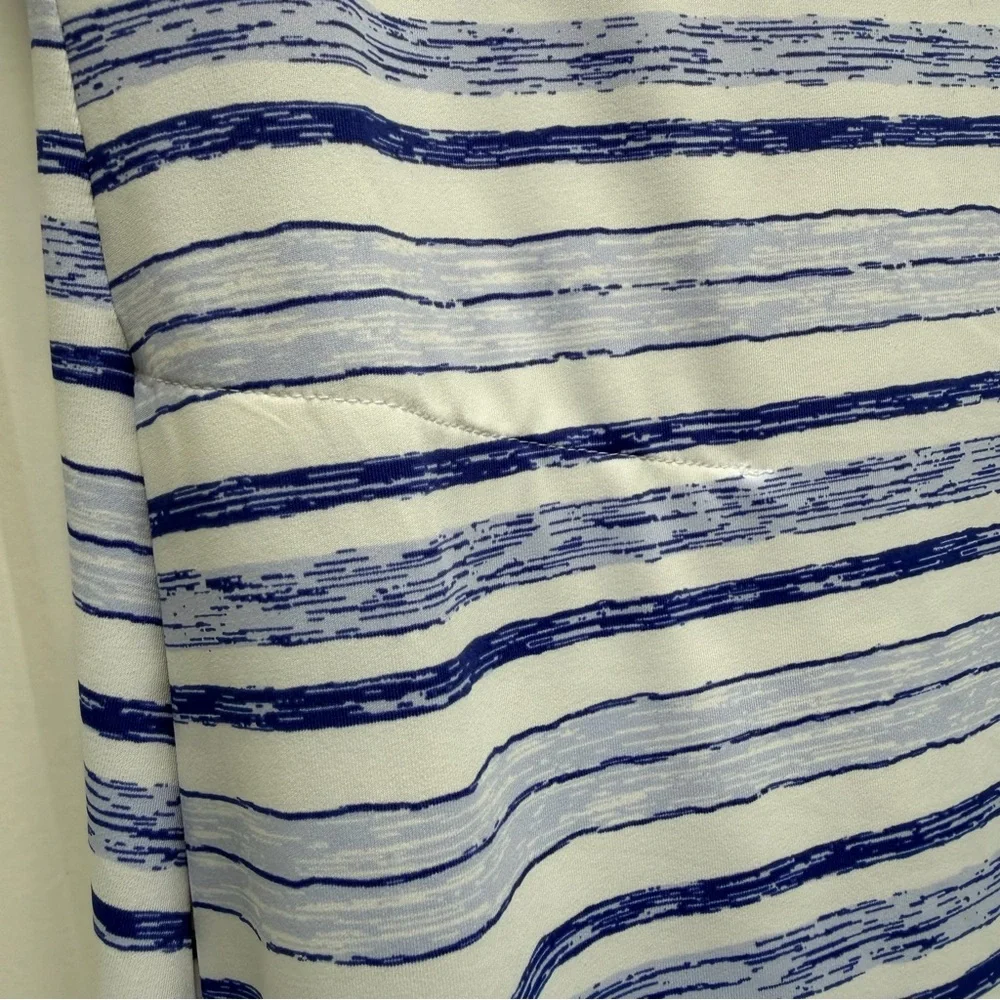 COLUMBIA SLEEVELESS ACTIVE FIT CHILL RIVER PRINTED SHEATH DRESS STRIPES SMALL - Picture 4 of 13